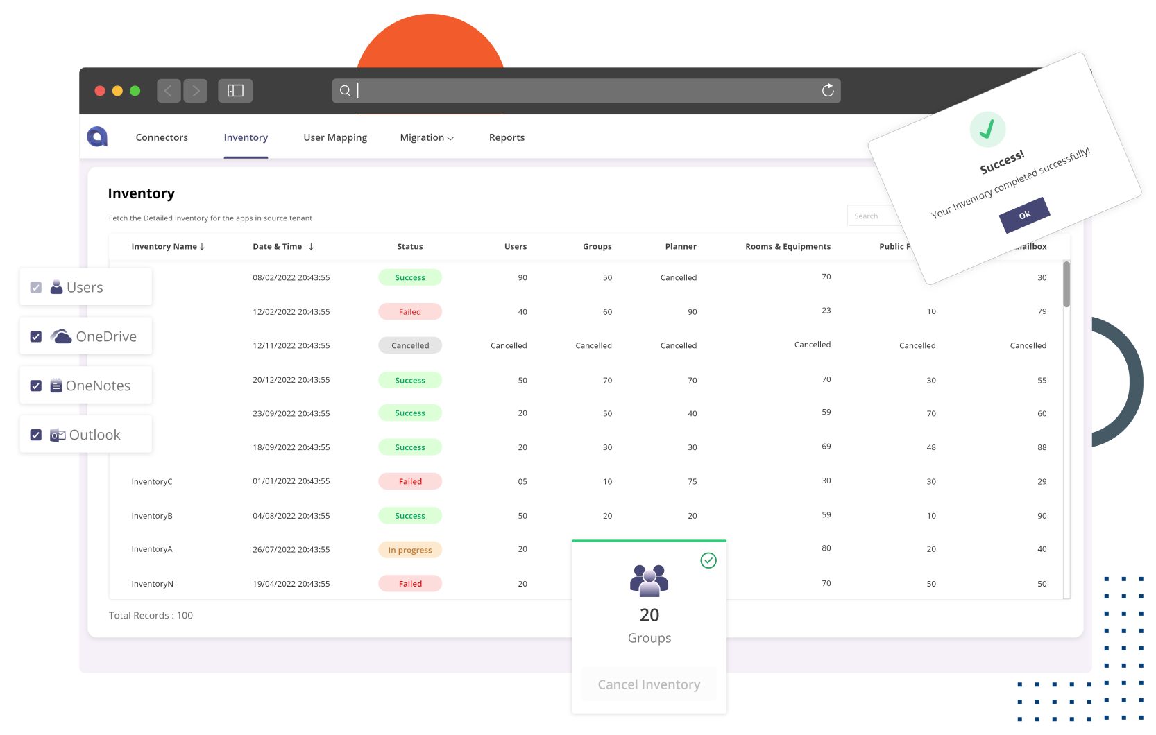 Hassle free migration planning